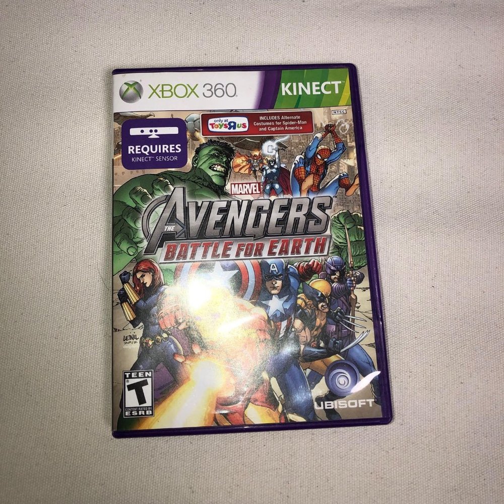 XBOX 360 Kinect Avengers Battle for Earth